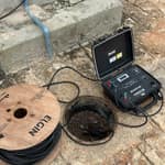 Etapa 3 do ensaio de resistência de aterramento